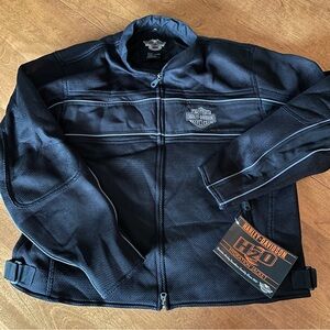 Harley-Davidson H2O Hydration Jacket, Black Mesh, Mens XXL, New With Tags